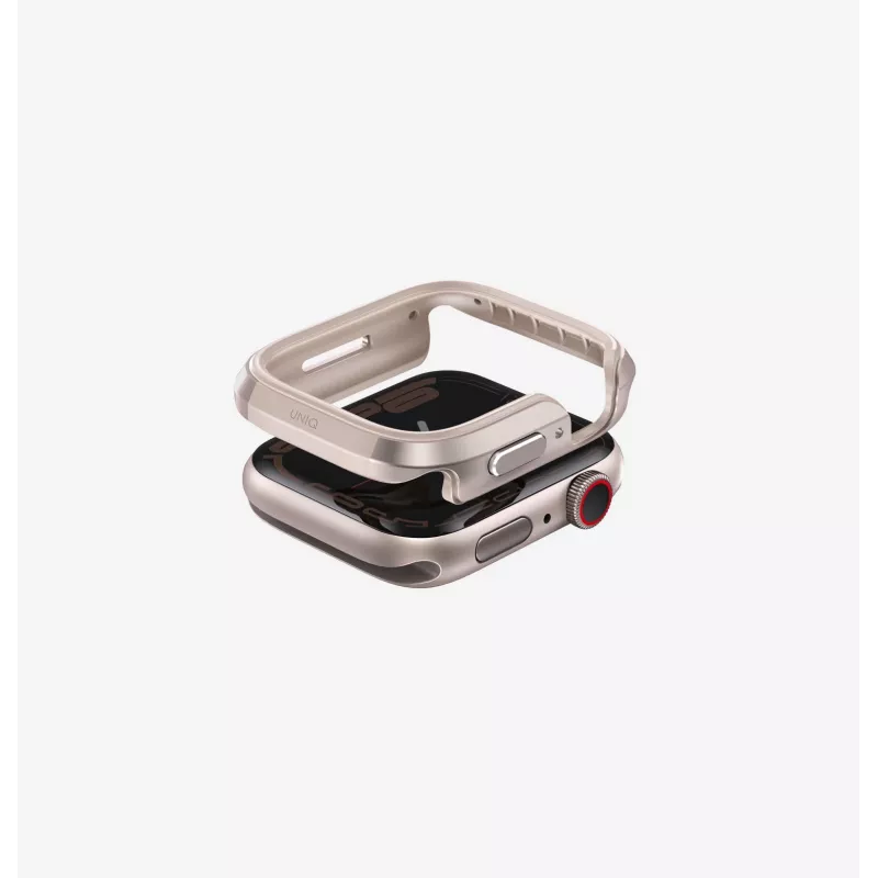 UNIQ Valencia custodia per Apple Watch Series 4/5/6/SE/SE3 45/44mm - blu