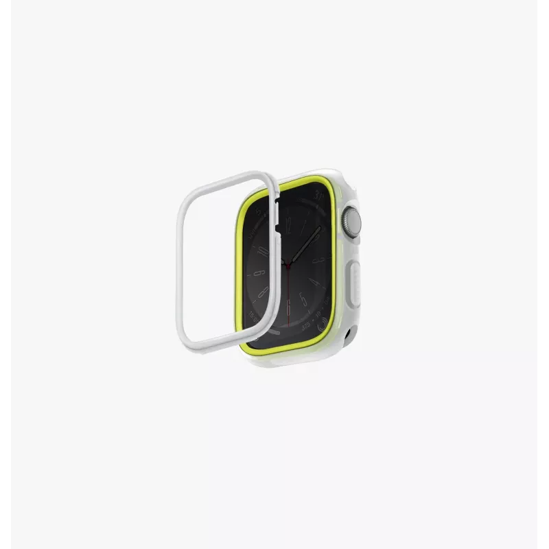 UNIQ Moduo custodia bumper per Apple Watch Series 4/5/6/7/8/9/SE/SE2/SE3 44/45mm Blush White