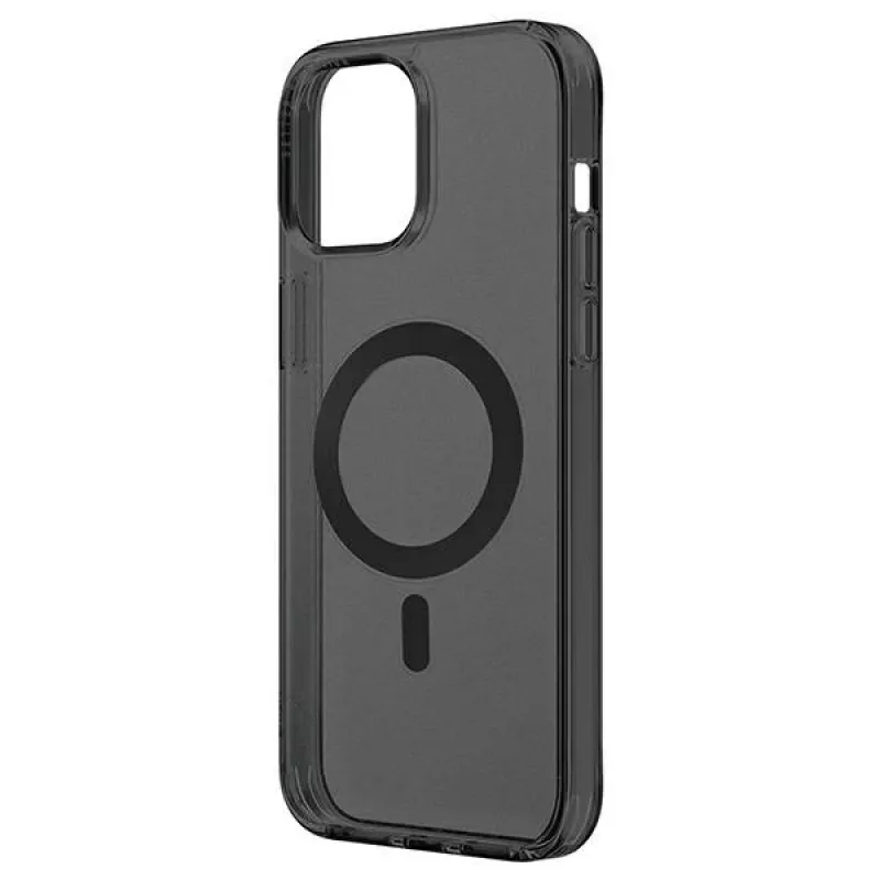 UNIQ LifePro Xtreme custodia con ricarica Magclick per iPhone 14 / 15 / 13 6.1 inch nero/Smoke Frost