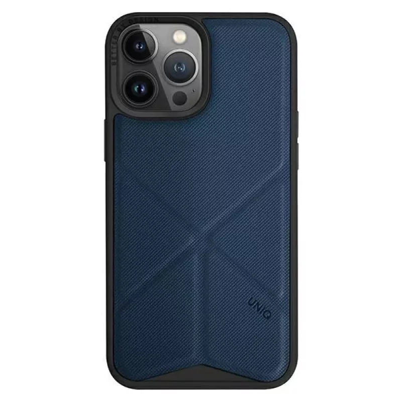 UNIQ Transforma custodia folio per Apple iPhone 14 Pro 6,1 inch con ricarica Magclick - Electric Blue
