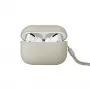 UNIQ Lino custodia in silicone per AirPods Pro 2ª generazione (2022/2023) - Beige Ivory