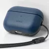 UNIQ Terra custodia per AirPods Pro 2ª gen (2022/2023) in vera pelle - Space Blue