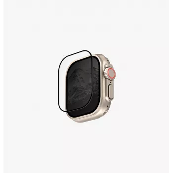 UNIQ Optix Vivid vetro temperato trasparente per Apple Watch Ultra 49mm con applicatore