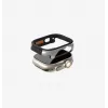UNIQ Valencia custodia protettiva per Apple Watch Ultra / Ultra 2 / Ultra 3 49mm, Midnight Black