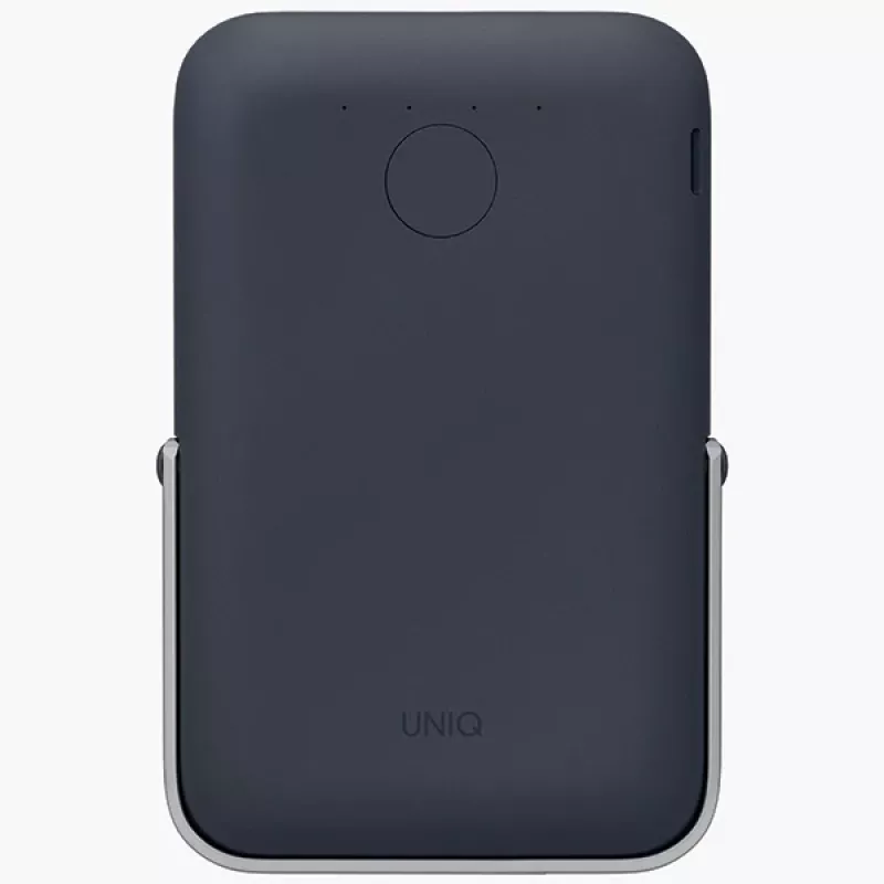 UNIQ Powerbank Hoveo 5000mAh USB-C 20W PD ricarica rapida wireless magnetica Storm Blue