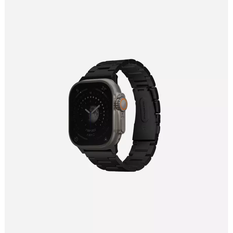 UNIQ Osta Cinturino per Apple Watch 42/44/45/49mm Acciaio inossidabile Argento/Argento titanio