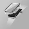 UNIQ Nautic Custodia protettiva per Apple Watch Series 7/8/9 45mm, trasparente