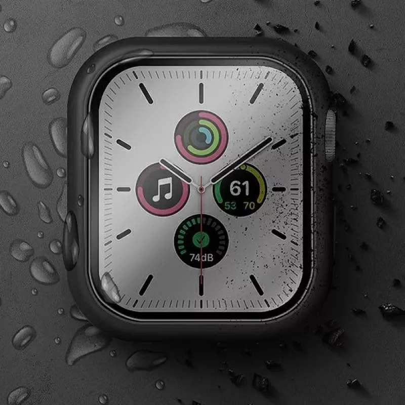 UNIQ Nautic Custodia protettiva per Apple Watch Series 7/8/9 45mm - nero