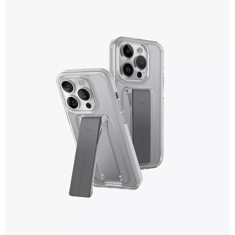UNIQ Heldro Mount with Stand Case per Apple iPhone 15 Pro 6,1