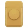 UNIQ Flixa Portafoglio magnetico per carte con supporto Canary Yellow MagSafe