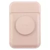 UNIQ Flixa Portafoglio magnetico per carte con supporto Blush Pink MagSafe