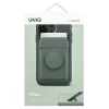 UNIQ Flixa Portafoglio magnetico per carte con supporto Lichen Green MagSafe