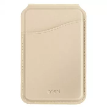 UNIQ Coehl Esme Portafoglio magnetico con specchio e supporto Cream