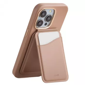 UNIQ Coehl Esme Portafoglio magnetico con specchio e supporto Dusty Nude