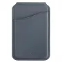 UNIQ Coehl Esme Magnetic Wallet with Mirror and Kickstand per Apple iPhone 15 Pro Max, Sapphire Blue