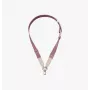 UNIQ Vista Cordino universale 2 in 1 per smartphone e cinturino da polso Pastel Red / Light Burgundy