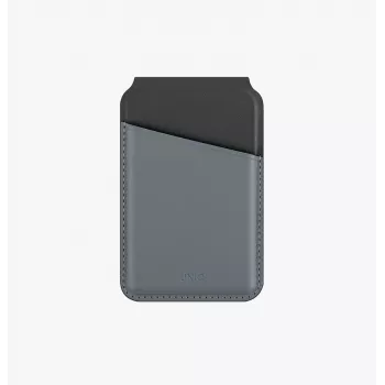 UNIQ Lyden DS Portafoglio magnetico con RFID e supporto per smartphone Canary Yellow / Flint Grey