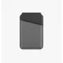 UNIQ Lyden DS Portafoglio magnetico con supporto e protezione RFID per MagSafe, antracite-nero