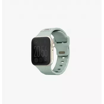 UNIQ Stride cinturino in gomma FKM per Apple Watch Series 1/2/3/4/5/6/7/8/9/SE/SE2/SE3 38/40/41mm Iceplant Green