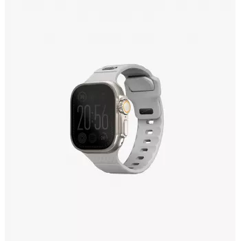 UNIQ Stride cinturino Apple Watch 42/44/45/49mm FKM gomma grigio gesso