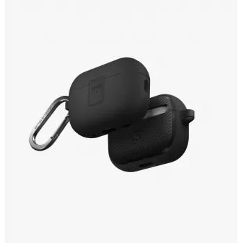 UNIQ Clyde Lock Case per AirPods Pro 2 (2022/2023) - Charcoal/grigio scuro