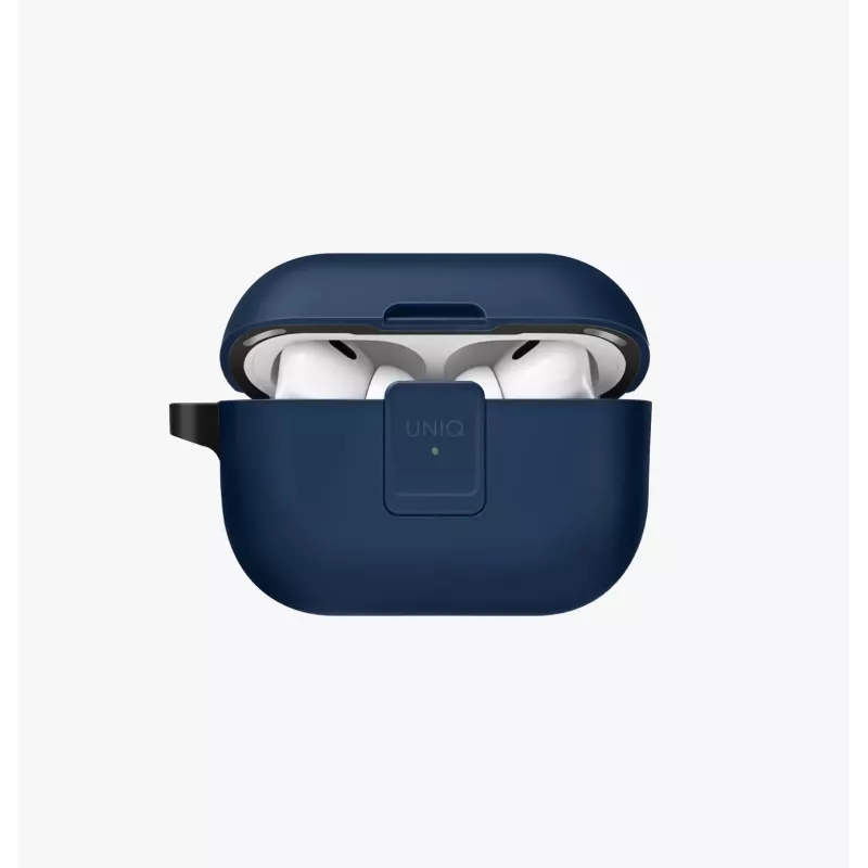 UNIQ Clyde Lock Case per AirPods Pro 2 (2022/2023) - Charcoal/grigio scuro