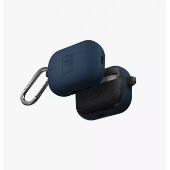 UNIQ Clyde Lock Case per AirPods Pro 2 (2022/2023) - Royal Blue / grigio scuro