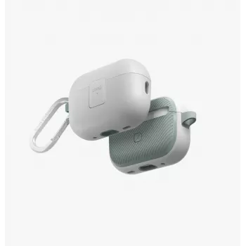 UNIQ Clyde Lock Case per AirPods Pro 2 (2022/2023) - bianco colombino / Soft Mint