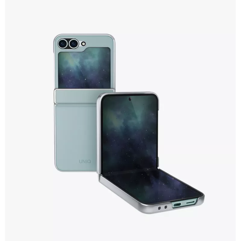 UNIQ Ora Case per Samsung Galaxy Z Flip6 / Z Flip7 FE, nero