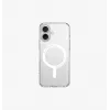 UNIQ Clario Case per Apple iPhone 16 6,1 pollici MagClick Charging Lucent Clear