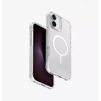 UNIQ LifePro Xtreme Case per iPhone 16 Plus 6,7 pollici MagClick Charging Frost Clear