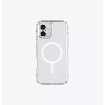 UNIQ LifePro Xtreme Magclick Charging Case per iPhone 16 Plus 6,7 pollici Transparent Tinsel Lucent