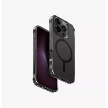 UNIQ LifePro Xtreme MagClick Case per iPhone 16 Pro 6,3 pollici grigio fumo