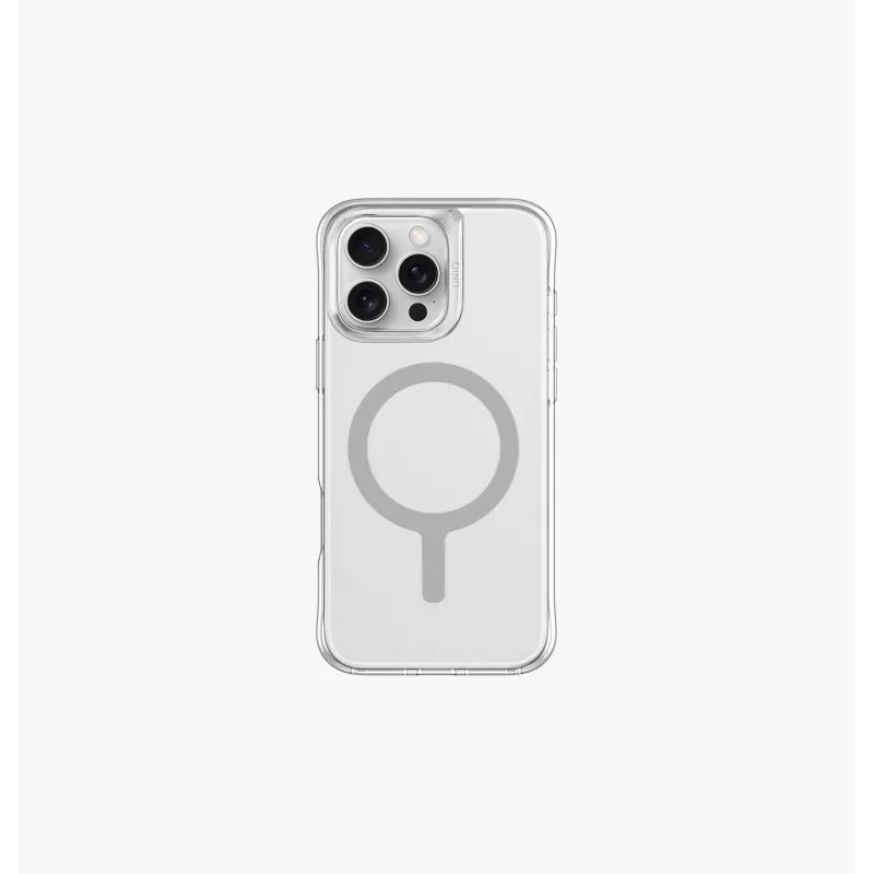 UNIQ LifePro Xtreme MagClick Case per iPhone 16 Pro 6,3 pollici grigio fumo