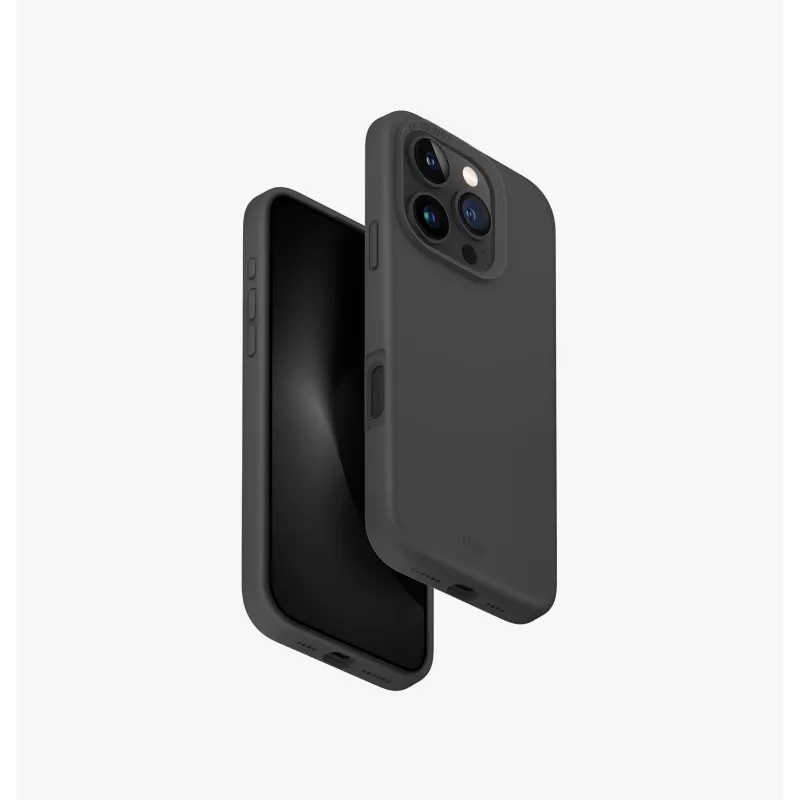 UNIQ Lino Hue iPhone 16 Pro 6.3 pollici Magclick custodia con ricarica Blush Pink