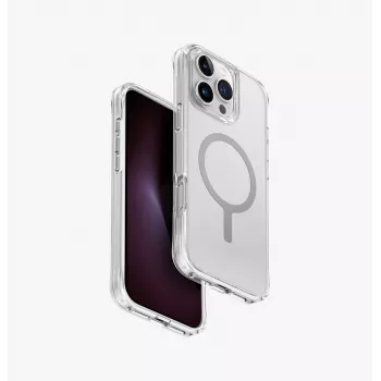 UNIQ LifePro Xtreme Case per iPhone 16 Pro Max 6,9 pollici MagClick ricarica grigio fumo