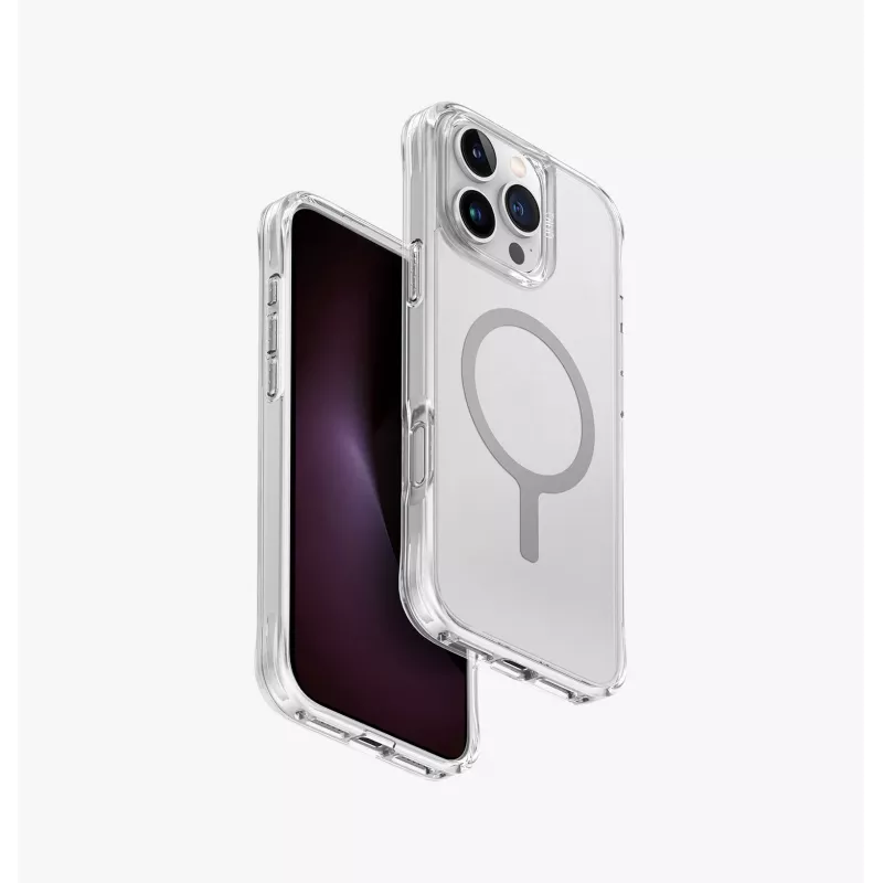 UNIQ LifePro Xtreme Case per iPhone 16 Pro Max 6,9 pollici MagClick ricarica grigio fumo