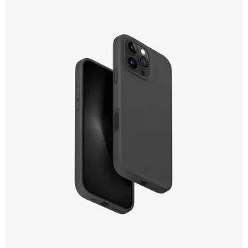 UNIQ Lino Hue iPhone 16 Pro Max 6.9 pollici Magclick custodia con ricarica - antracite
