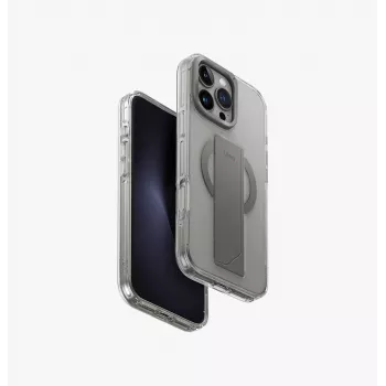 UNIQ Heldro Max Case per iPhone 16 Pro Max 6,9 pollici MagClick ricarica trasparente