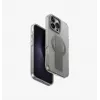 UNIQ Heldro Max MagClick custodia con ricarica per iPhone 16 Pro Max 6,9 pollici nero/Vapour Smoke