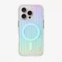 UNIQ Coehl Linear custodia con ricarica magnetica per iPhone 16 Pro 6.3 pollici Opal/Iridescent