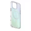 UNIQ Coehl Linear custodia con ricarica magnetica per iPhone 16 Pro 6.3 pollici Opal/Iridescent
