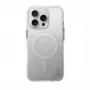 UNIQ Coehl Lumino iPhone 16 Pro 6.3 pollici custodia con ricarica magnetica Sparkling Silver