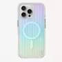 UNIQ Coehl Linear custodia con ricarica magnetica per iPhone 16 Pro Max 6,9 pollici Opal/Iridescent