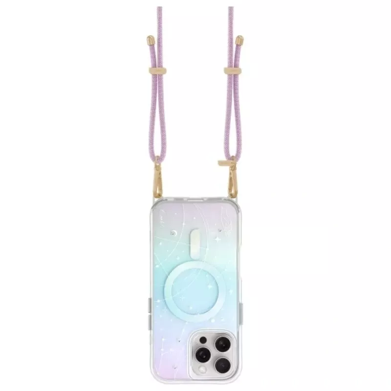 UNIQ Coehl Celest iPhone 16 Pro Max 6.9 pollici custodia con ricarica magnetica Opal/Iridescent