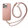 UNIQ Coehl Creme Case per iPhone 16 Pro Max 6,9 pollici ricarica magnetica Ballet Pink