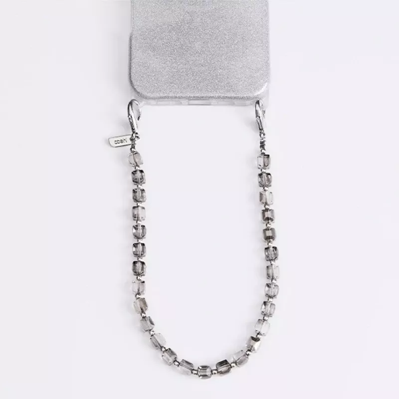 UNIQ Coehl Candy Gem cinturino da polso Silver Sparkling - cinturino universale per telefono