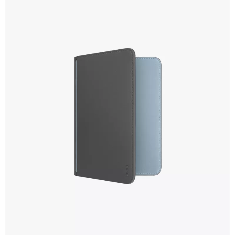 UNIQ Belmont porta passaporto con Apple Find My e blocco RFID, beige caramello