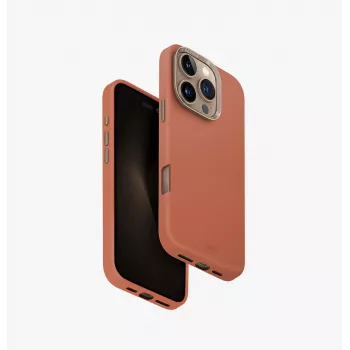 UNIQ Lyden Magclick custodia con ricarica per iPhone 16 Pro 6,3 pollici - Terracotta