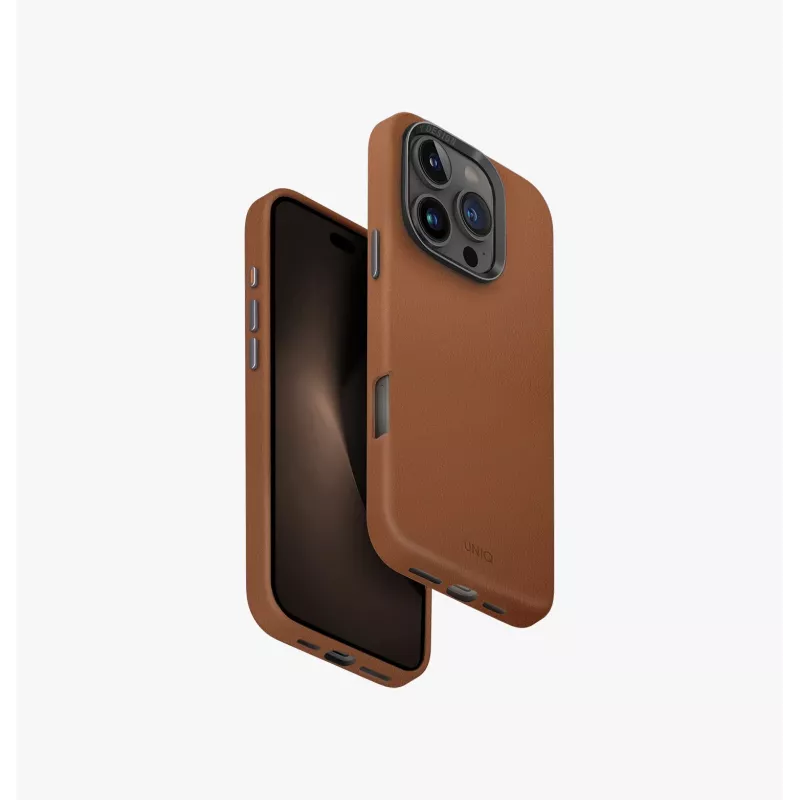 UNIQ Lyden Magclick custodia con ricarica per iPhone 16 Pro 6,3 pollici - Terracotta